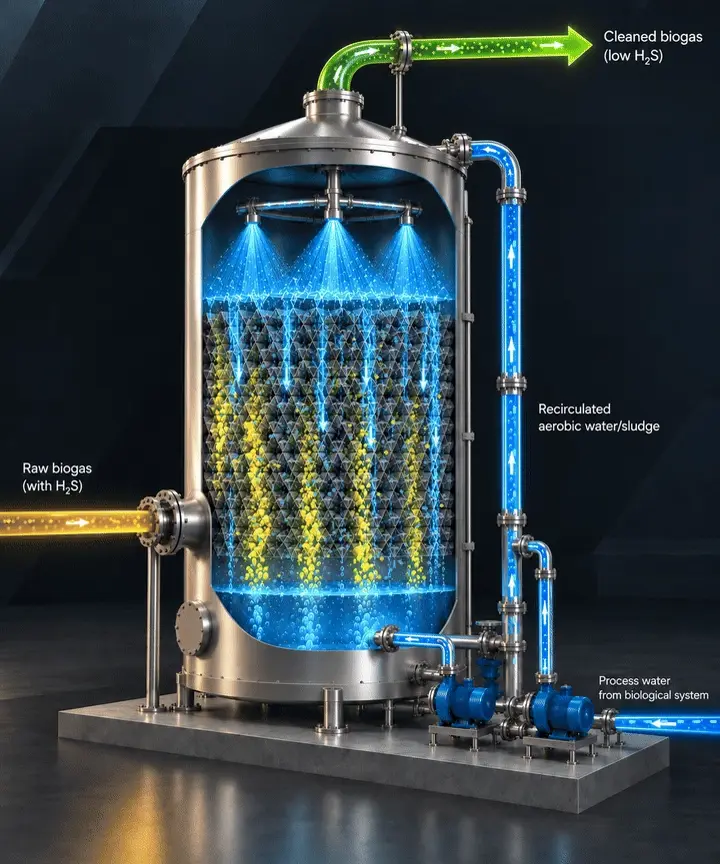 SusTha-AquaScrub process principle