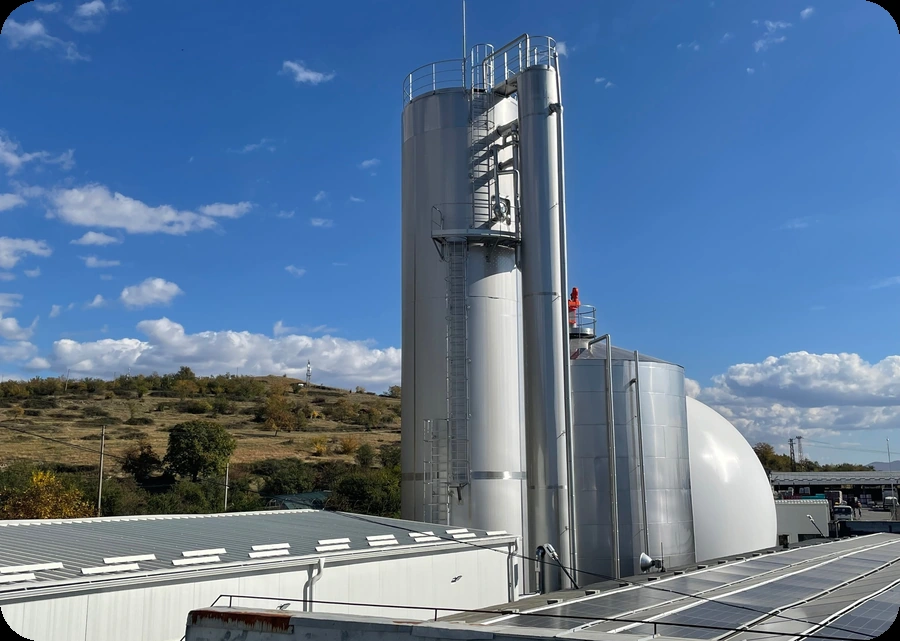 Anaerobic treatment wastewater